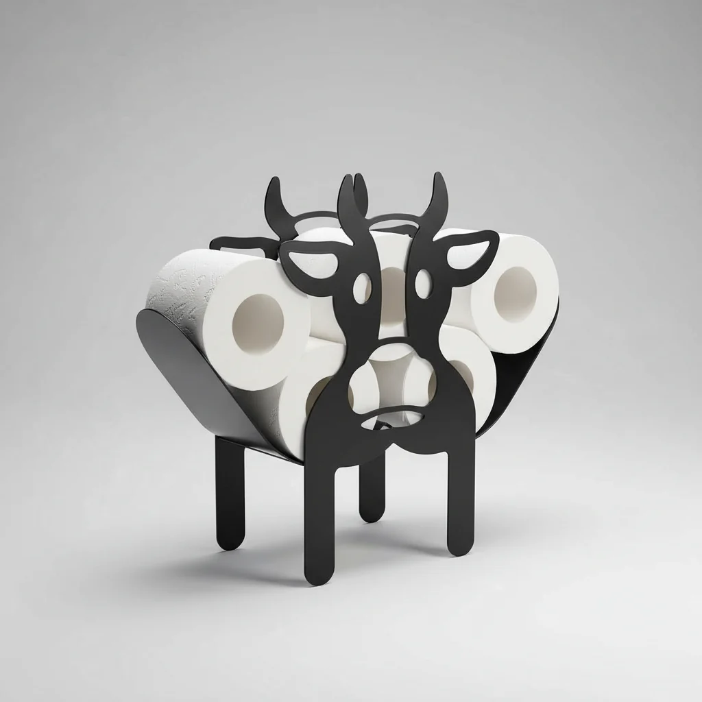 Decorative Animal-Shaped Rolling Holder - FunRolette - Image 2