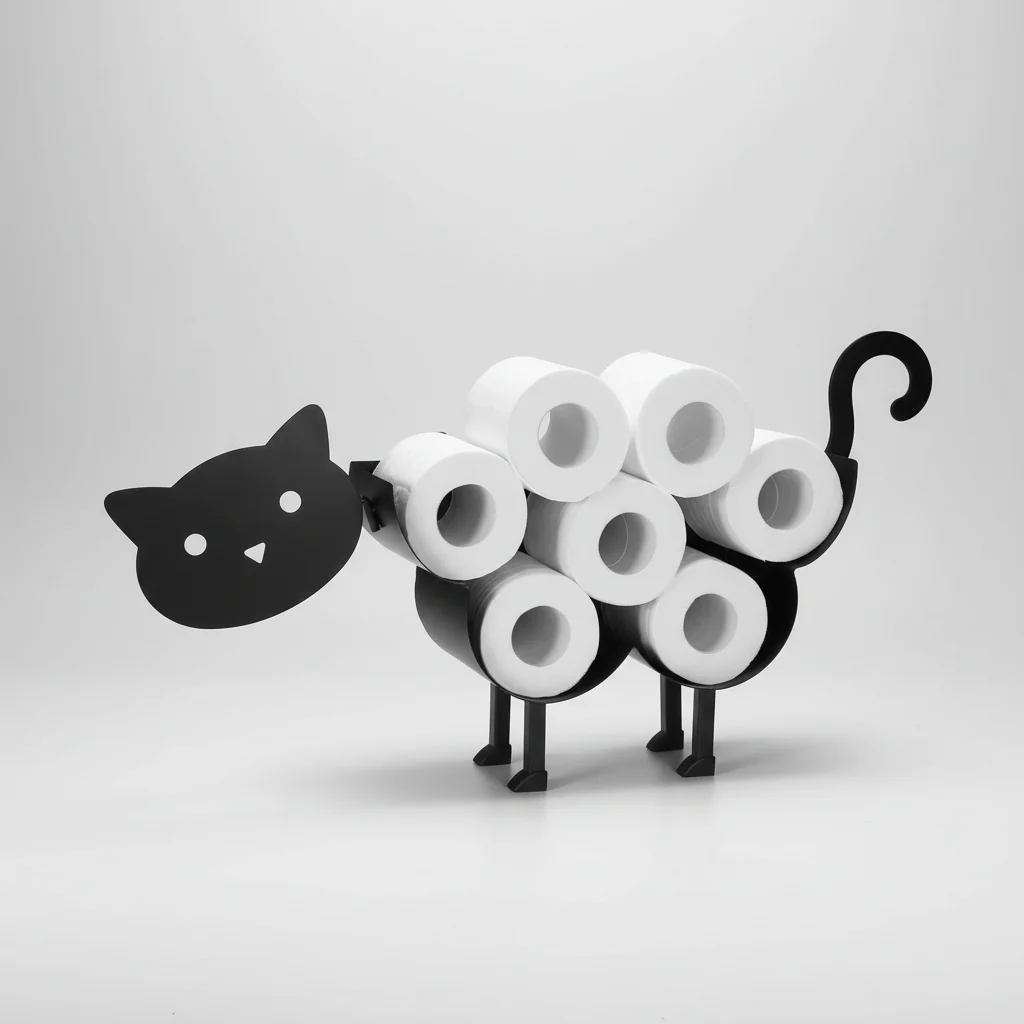 Decorative Animal-Shaped Rolling Holder - FunRolette - Image 6