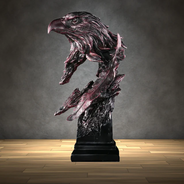 Decorative Bronze Eagle Statue - Aquila - Image 2