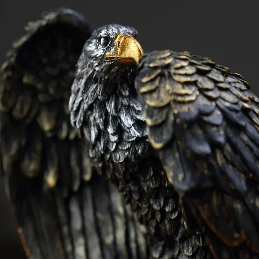 Decorative Bronze Eagle Statue - Aquila - Image 6