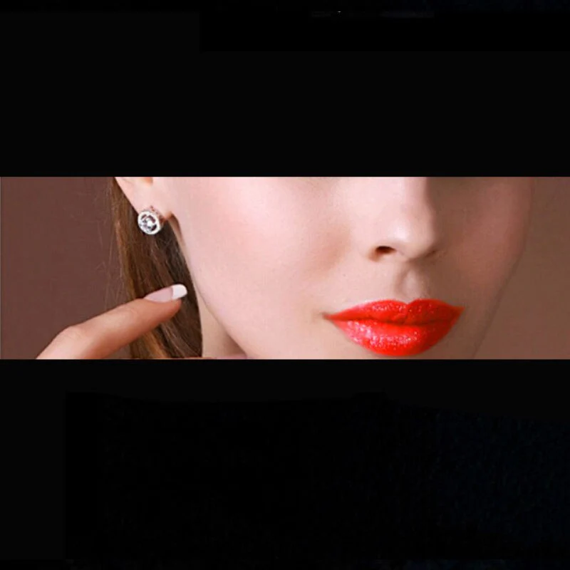 Diamond Knob Earrings For Women | Elegant and Stylish Jewellery - Image 4