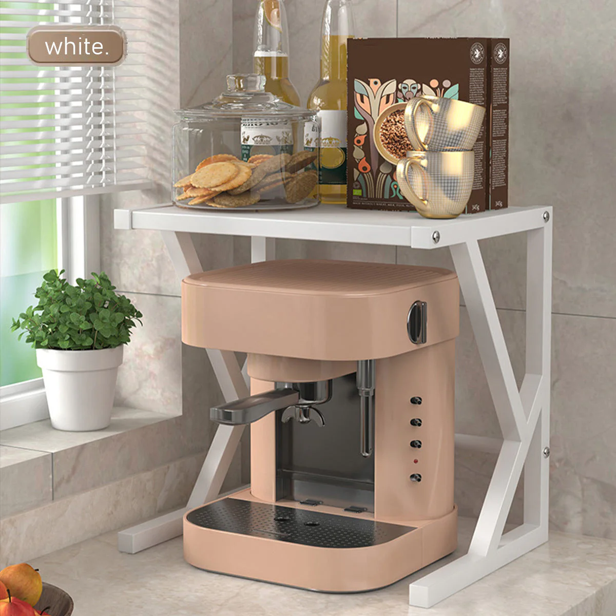 Double-Layer Kitchen Storage Rack - Milan - Image 3