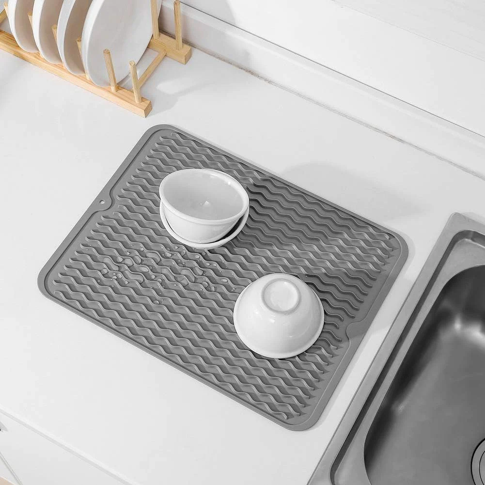 Eco-friendly silicone drying mat - Multiple uses & heat resistant - Image 13