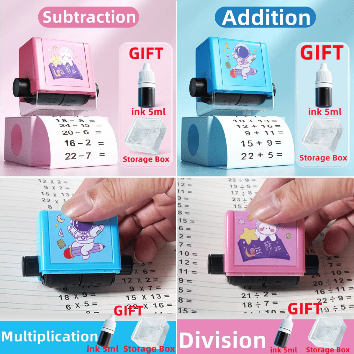 Educational Maths Stamp for Kids - SumStamp - Image 6