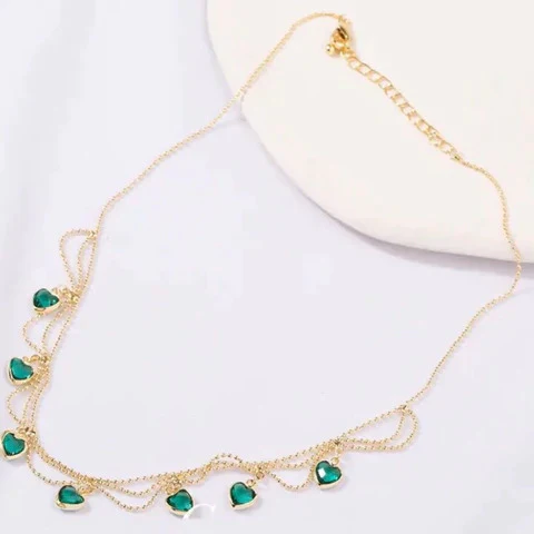 Elegant Heart Necklace - Image 3