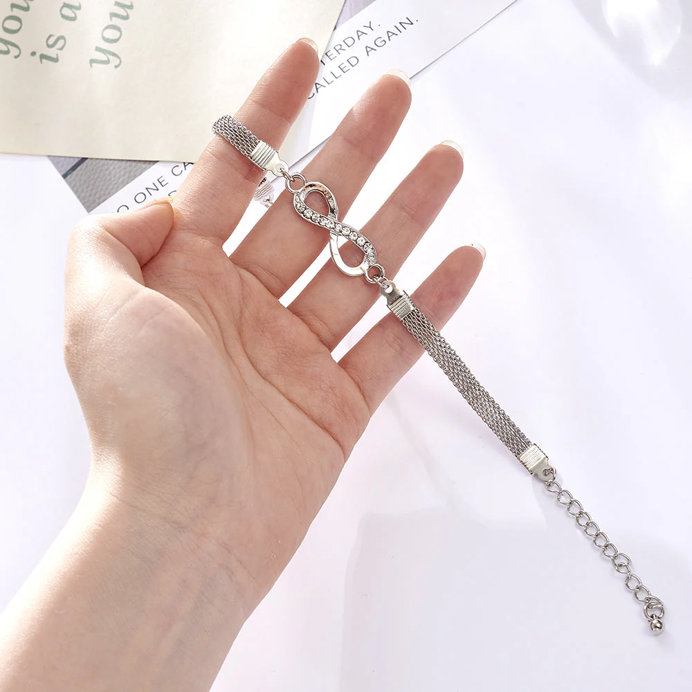 Elegant Infinity Bracelet | Women's Jewellery - Image 4