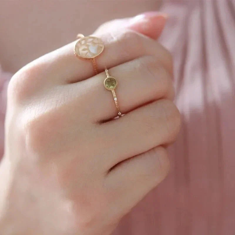 Elegant Peridot Beauty Ring | Stunning Women's Jewellery - Image 2