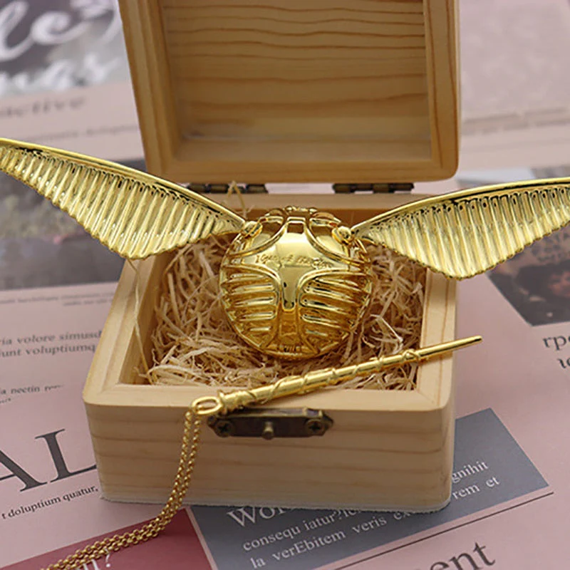 Elegant Rotating Snitch Ring Box | Magic-Inspired Jewellery Display - Image 11