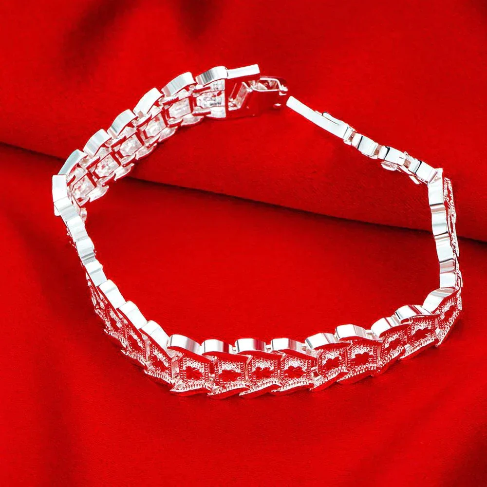 Elegant Shiny Bracelet with Rhinestones - Image 3