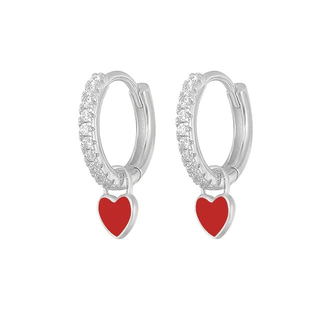 Elegant Silver Hoop Earrings - Women's Fashion Jewellery - Image 12