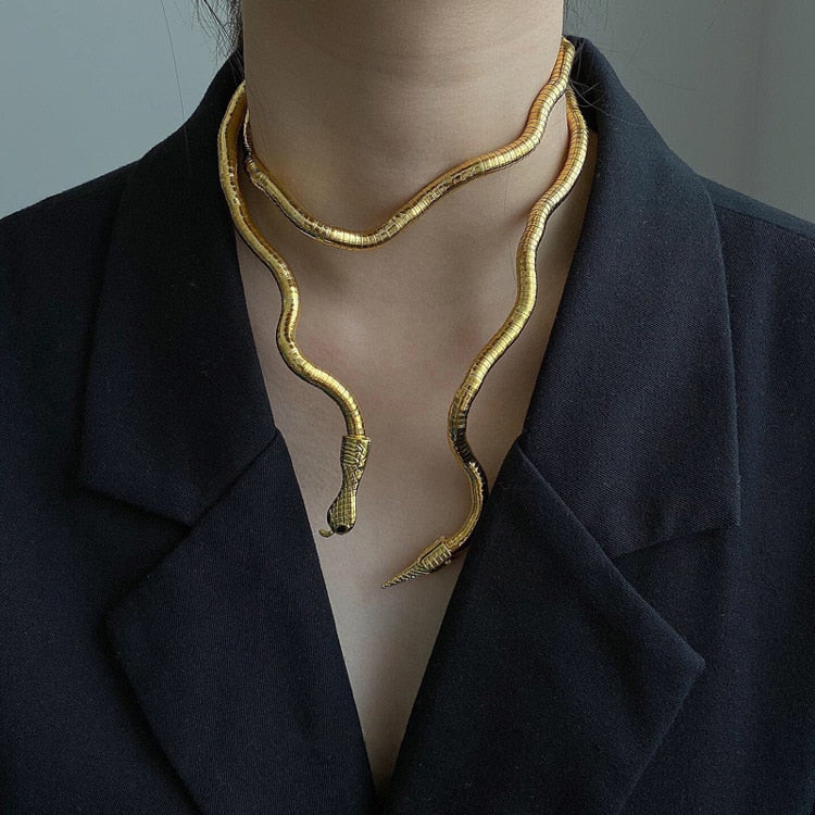 Elegant Snake Necklace | Fashion Jewellery for Women - Image 6