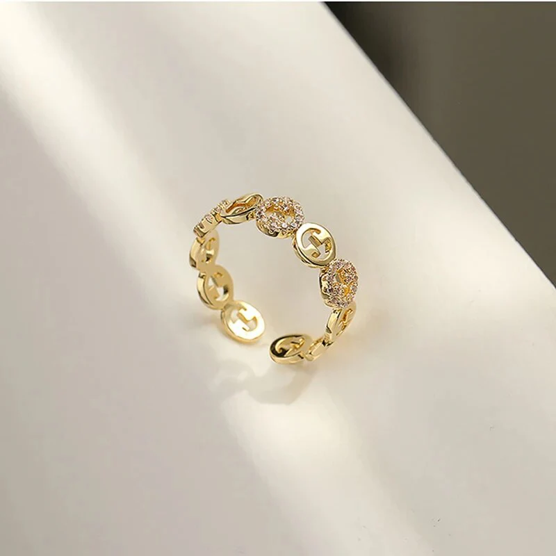 Elegant Statement Ring | Modern Design | Temperament Vogue Jewellery - Image 4
