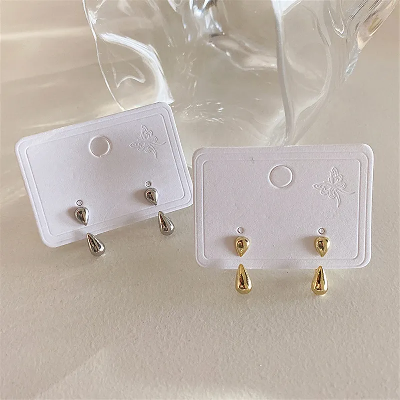 Elegant Teardrop Stud Earrings | Classic Women's Jewellery - Image 6