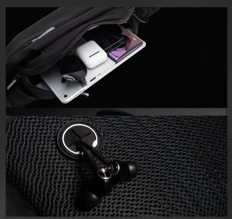 Water-Resistant Multi-Pocket Fanny Pack - Image 3
