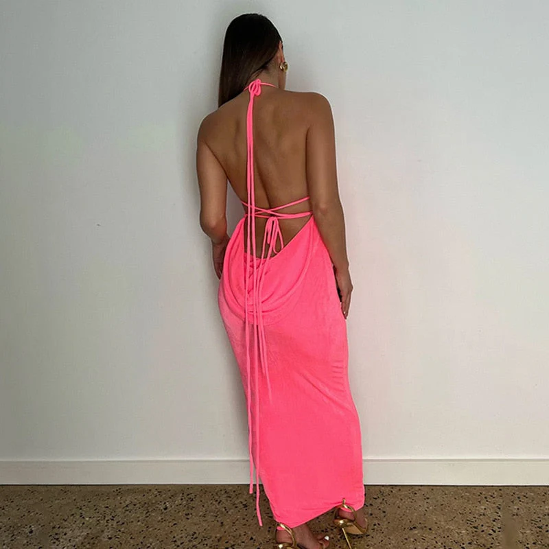 Fayen Maxi Dress with Low Back | Stunning Entrance and Exit - Image 12