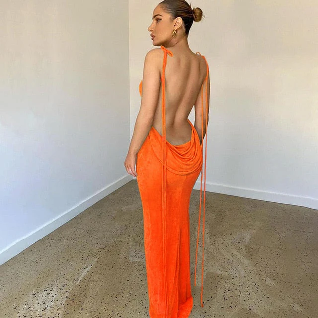 Fayen Maxi Dress with Low Back | Stunning Entrance and Exit - Image 28