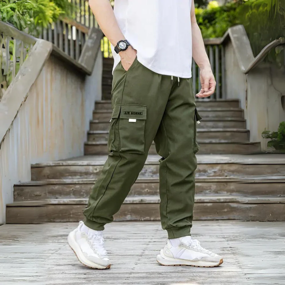 Functional Cargo Trousers with Drawstring - Maxwell - Image 10