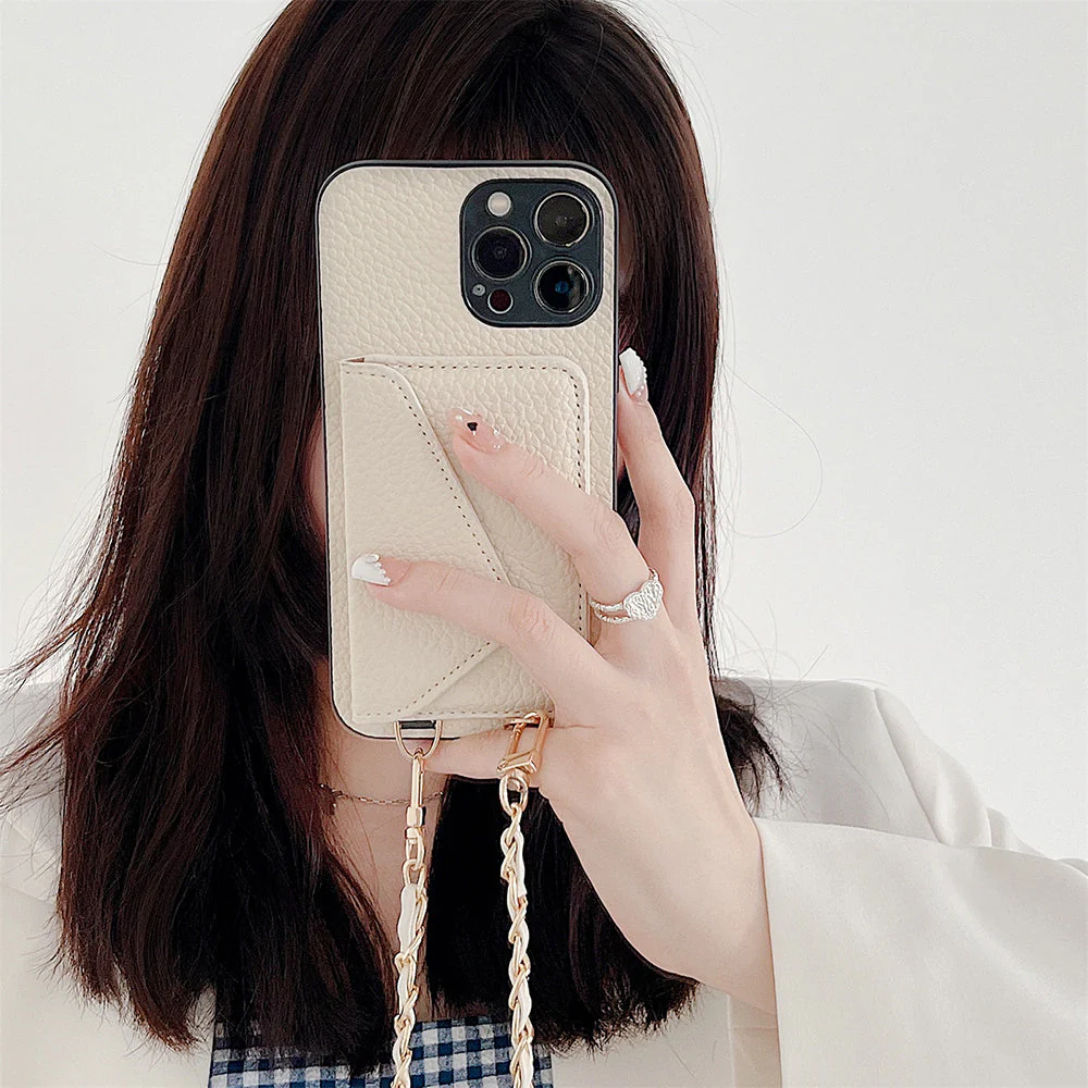 Functional iPhone Wallet Case - Celeste