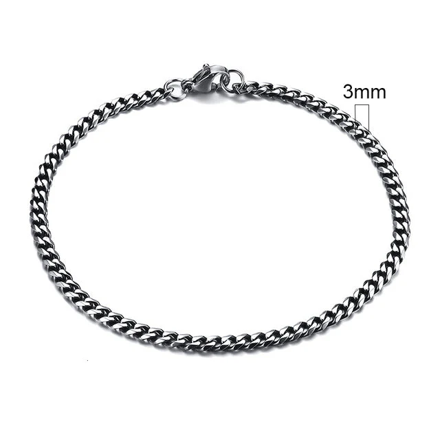 GRACE UNISEX CURB CHAIN BRACELET - Image 16