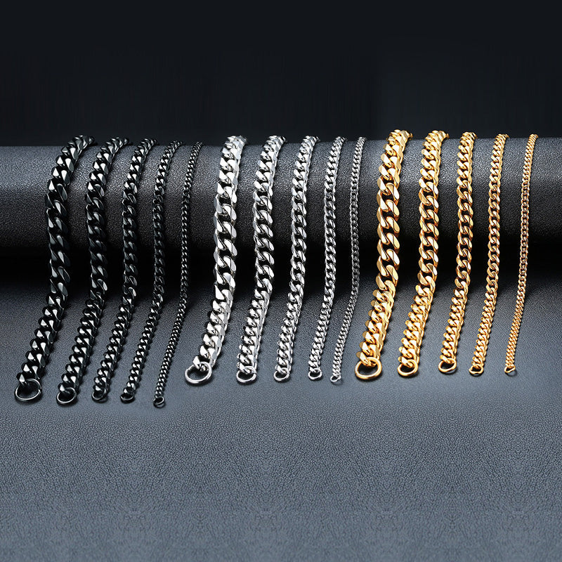 GRACE UNISEX CURB CHAIN BRACELET - Image 26