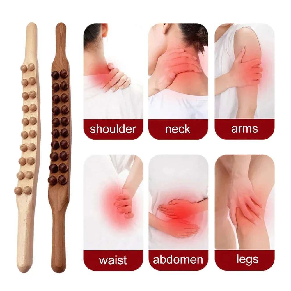 Gua Sha Therapy Stick – TheraWood - Image 4