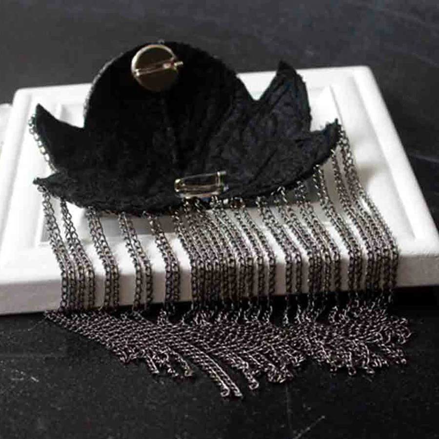 Handcrafted Rhinestone Shoulder Necklace | Fashion Tassel Accessory - Image 7