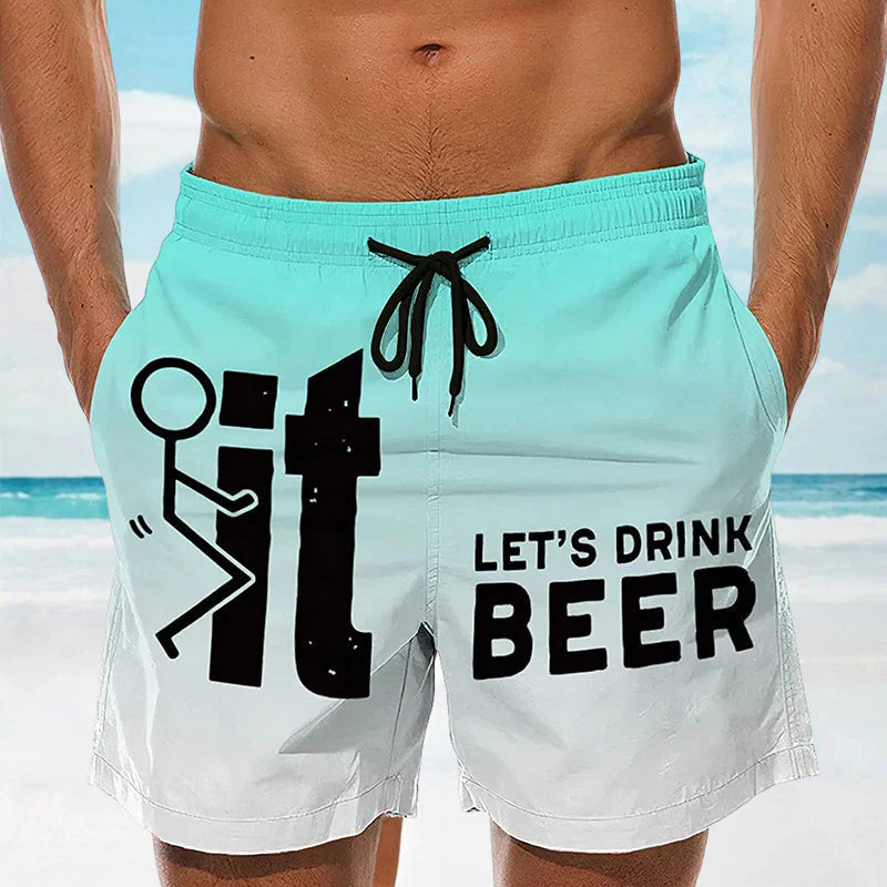 Hawaii Men's Swim Shorts with Elastic Waistband – Fabio - Image 5