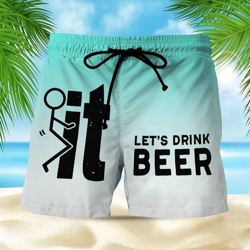 Hawaii Men's Swim Shorts with Elastic Waistband – Fabio - Image 7