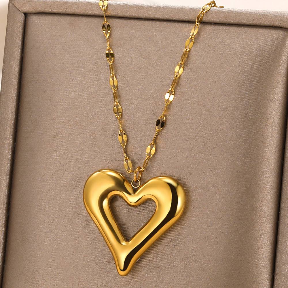 Heart Pendant Necklace | Elegant Jewellery for Women - Image 3