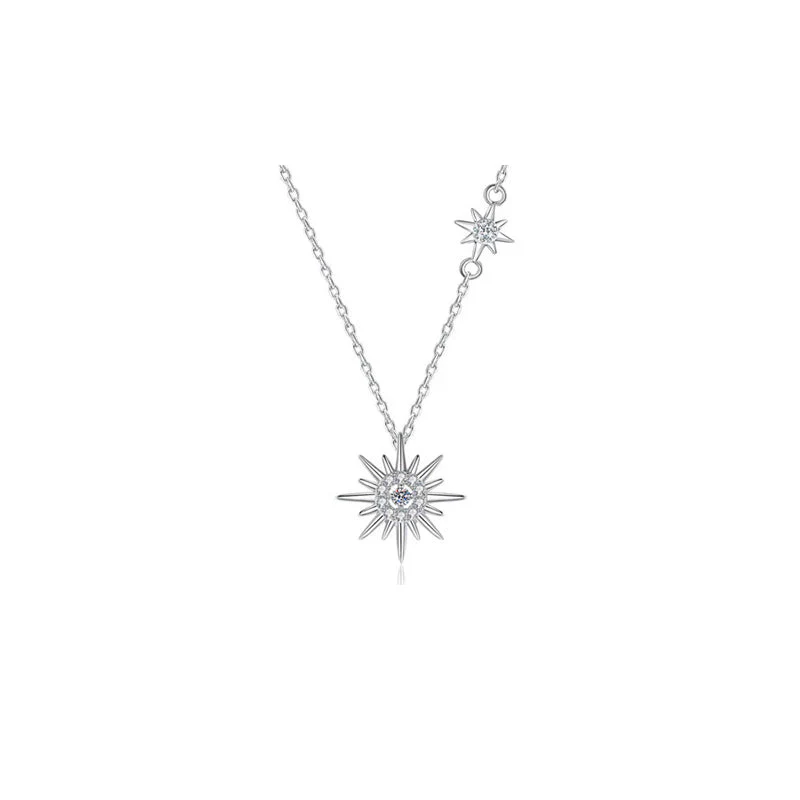 Hexagram Pendant Necklace | Elegant Sterling Silver Jewellery - Image 5