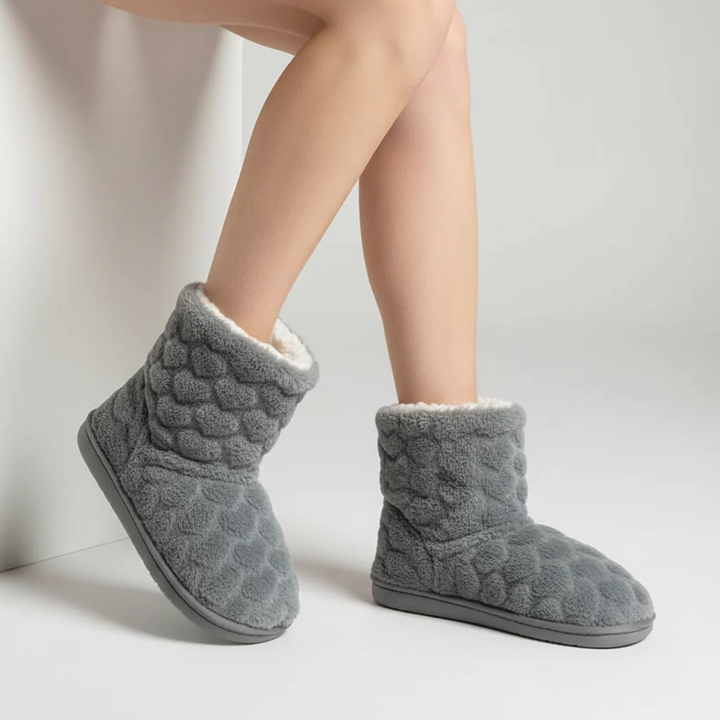 High-Cut Slippers - FluffBoot - Image 7