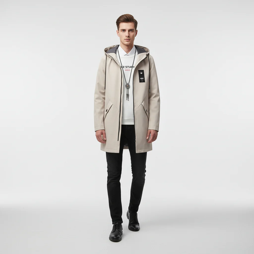 Hooded Jacket - Tom - Image 4