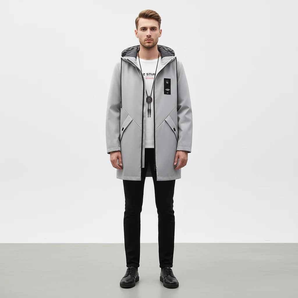 Hooded Jacket - Tom - Image 5