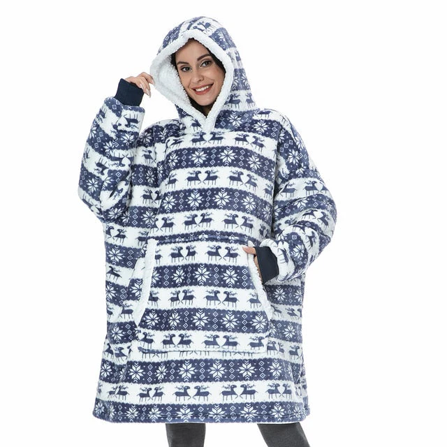Hoodie & Blanket | Wonderful combination of a soft hoodie and a comfortable blanket in one! - Image 20