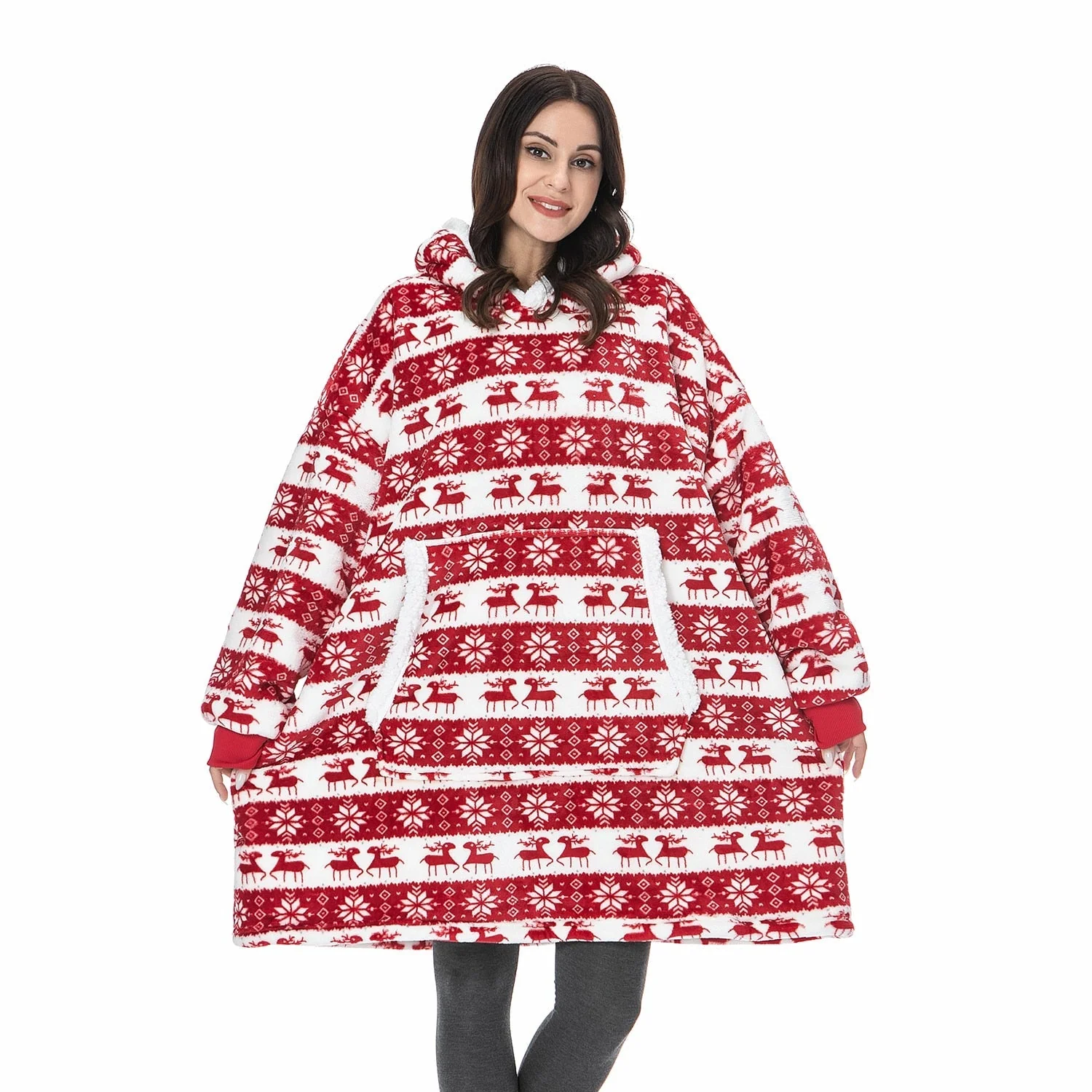 Hoodie & Blanket | Wonderful combination of a soft hoodie and a comfortable blanket in one! - Image 44