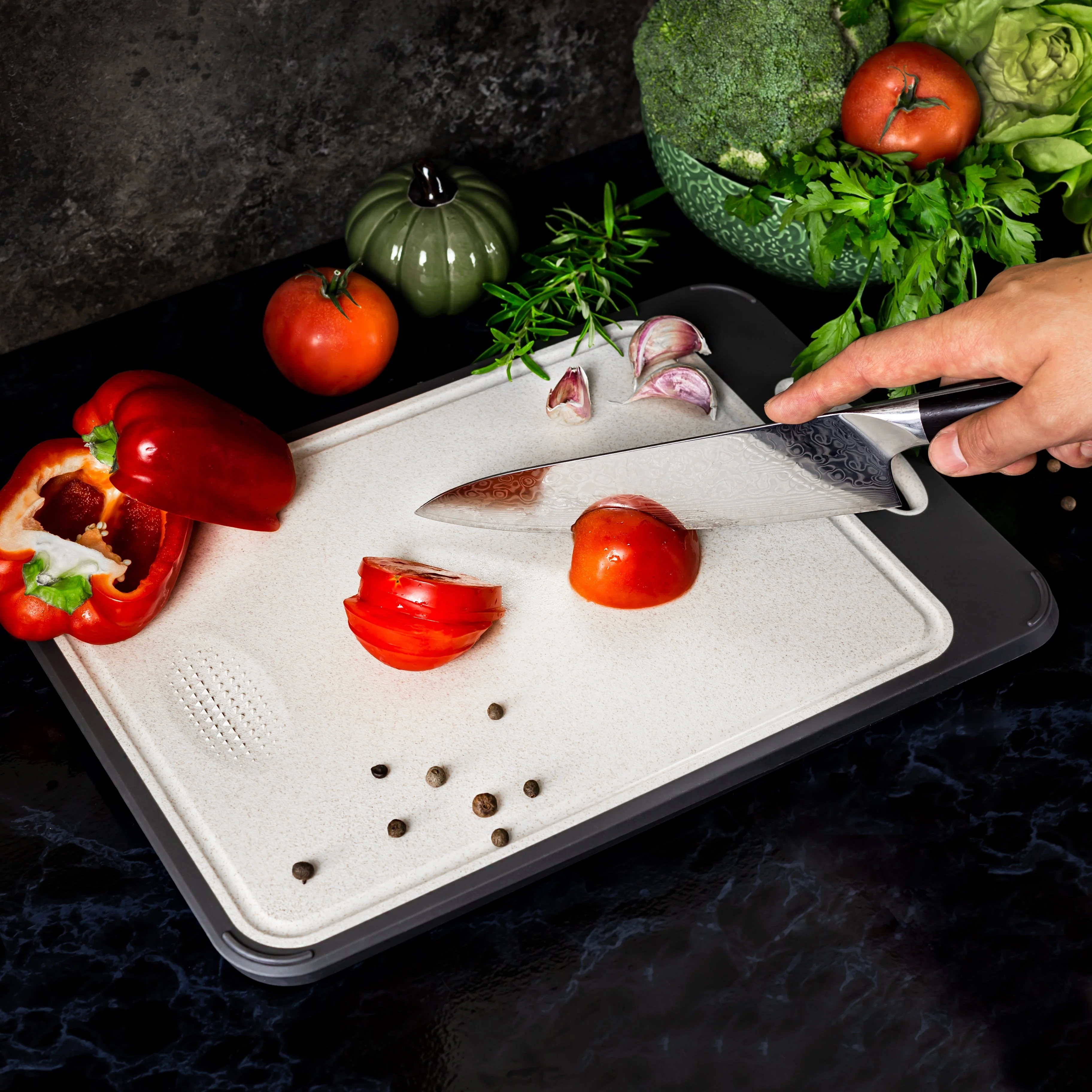 Hygienic Stainless Steel Cutting Board - SteelSafe - Image 2