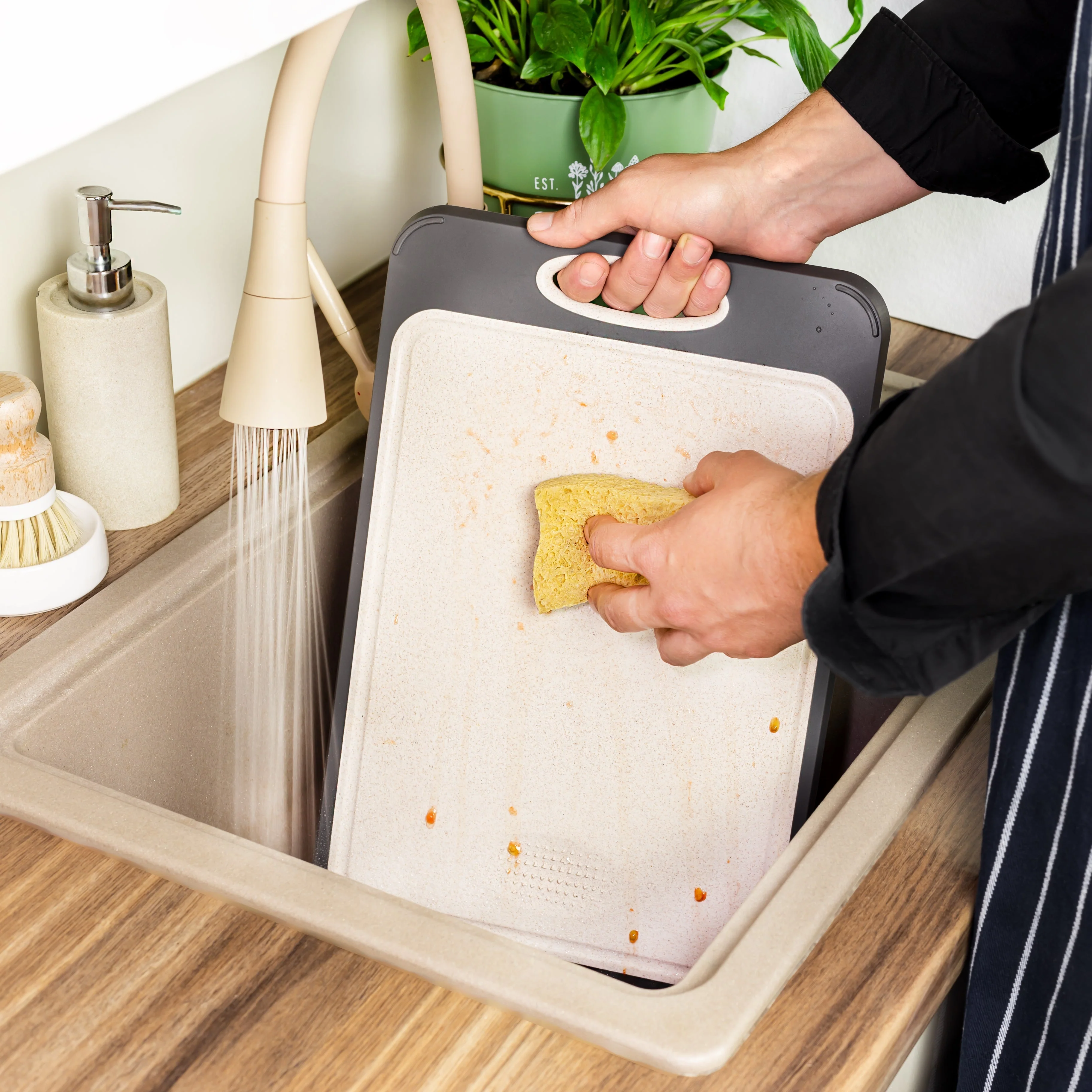 Hygienic Stainless Steel Cutting Board - SteelSafe - Image 3