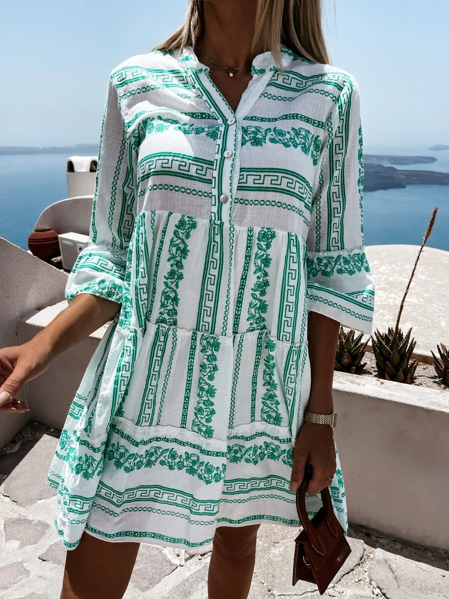 Inna Ibiza Ruffle Dress | Airy Boho Summer Fashion - Image 12