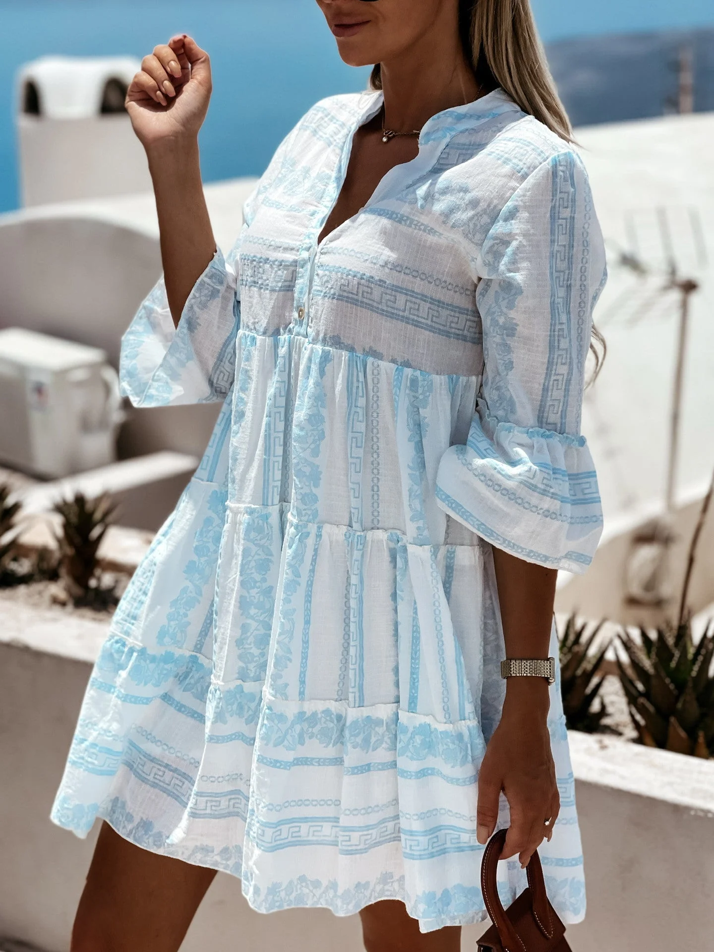 Inna Ibiza Ruffle Dress | Airy Boho Summer Fashion - Image 22