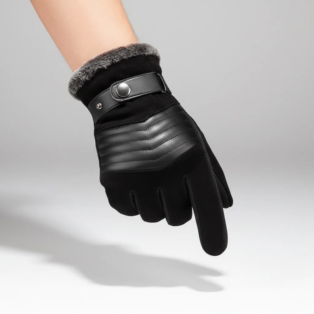 Insulated Winter Gloves Made of Polyester - WarmTech - Image 4