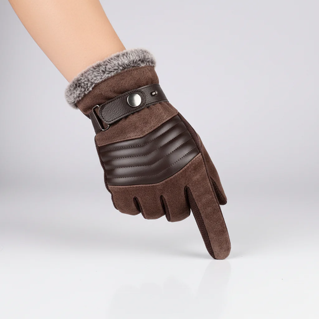Insulated Winter Gloves Made of Polyester - WarmTech - Image 5