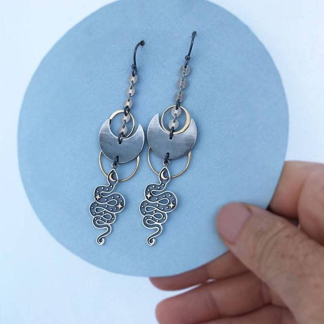 Irregular Shaped Earrings | Unique Fashion Jewellery - Image 15