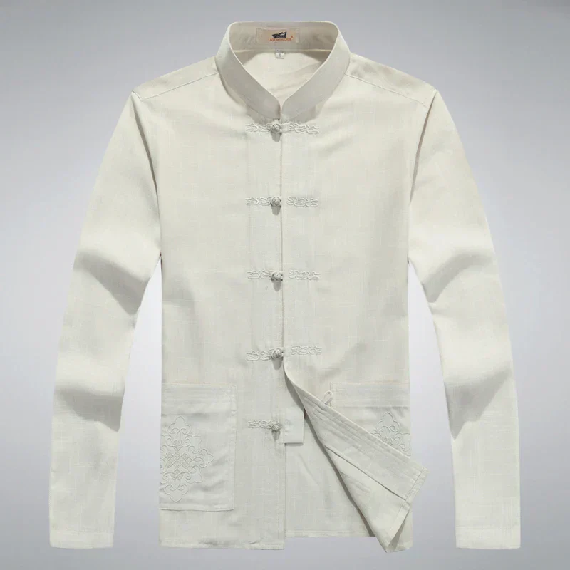 Japanese Style Men's Clothing Set - Hiroshi Tang Set - Image 3