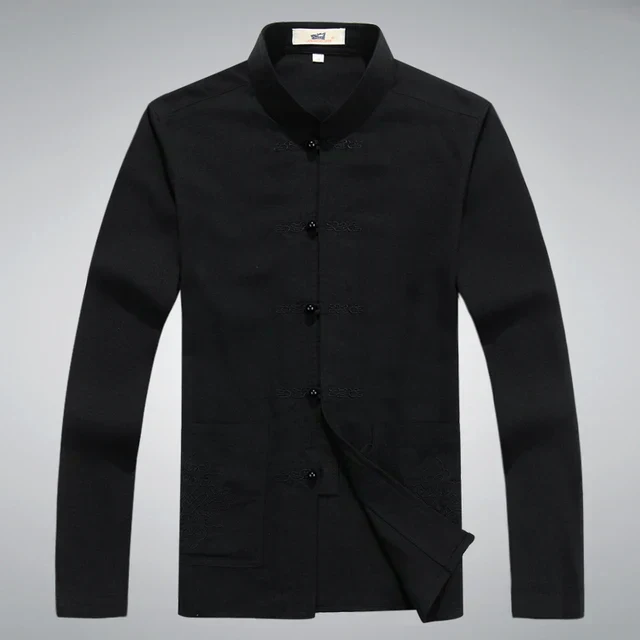 Japanese Style Men's Clothing Set - Hiroshi Tang Set - Image 8