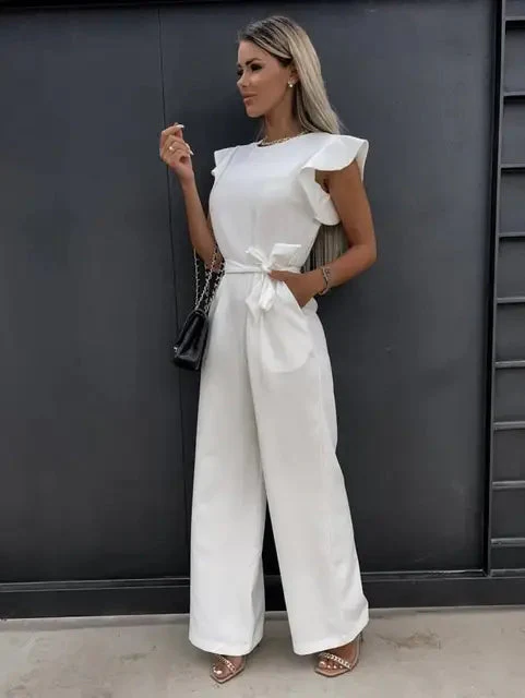 Jumpsuit with Ruffles - Evora - Image 2