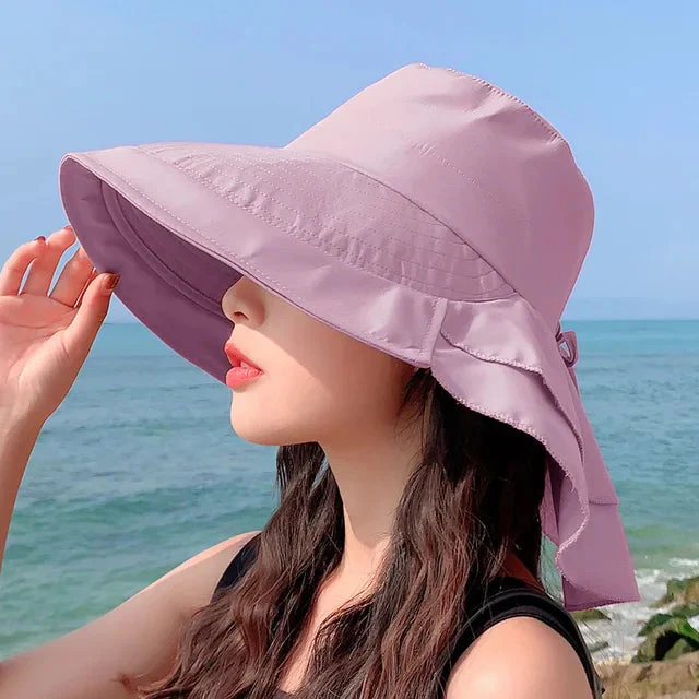 Ladies Sun Hat with Wide Brim and UV Protection – Celeste - Image 3