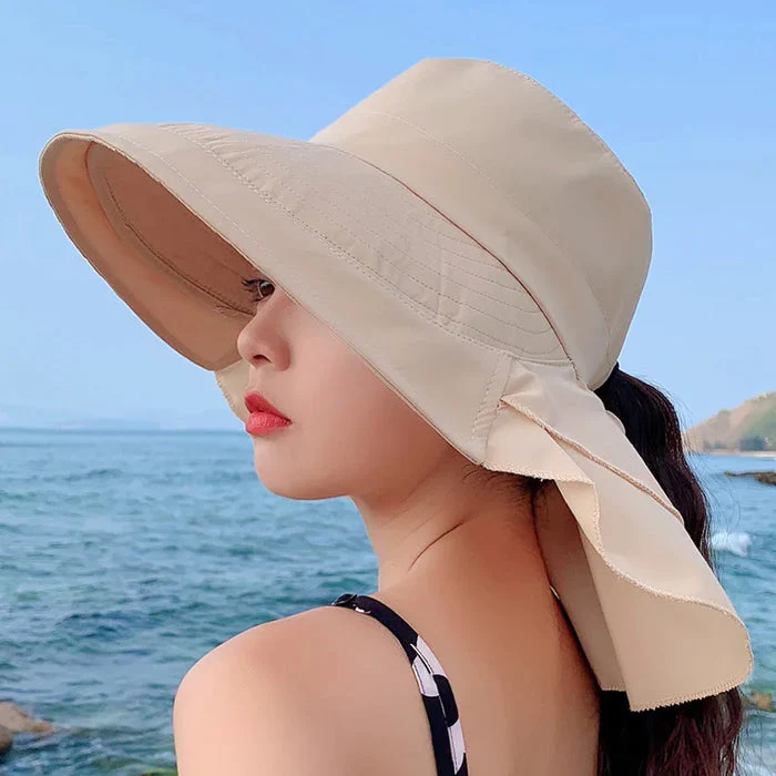 Ladies Sun Hat with Wide Brim and UV Protection – Celeste - Image 4