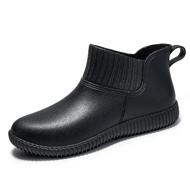 Ladies' waterproof rain ankle boots with knitted shaft & non-slip sole – Liora - Image 10