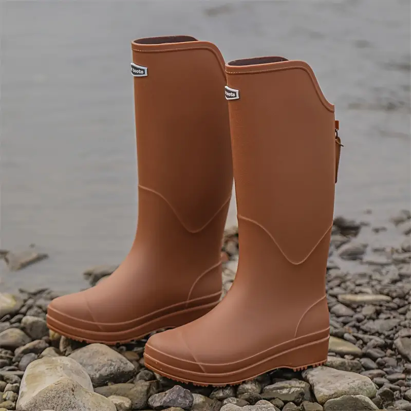 Ladies waterproof rain boots made of PVC with non-slip sole – Corina - Image 2