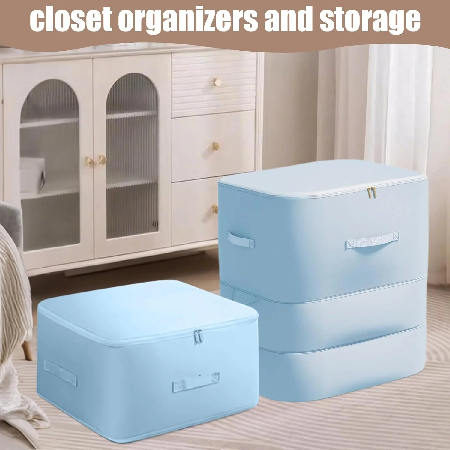 Large Dustproof Comforter Storage Bag Self-Compression – Corvina - Image 30